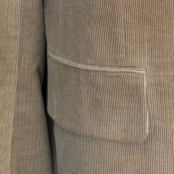 Camel / Cotton Kencord 3 button notch lapel jacket - Picture 5 of 5